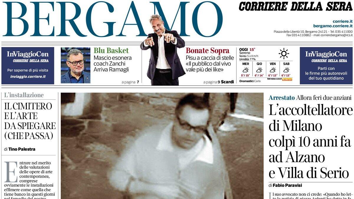 PRIMA PAGINA - Corriere di Bergamo: "A Marsiglia non esistono più alibi"