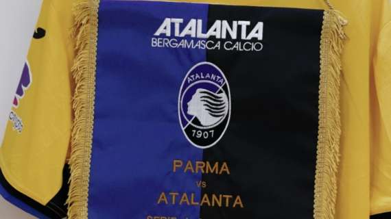 Lo spogliatoio della Dea al Tardini di Parma: terza maglia per l'Atalanta 