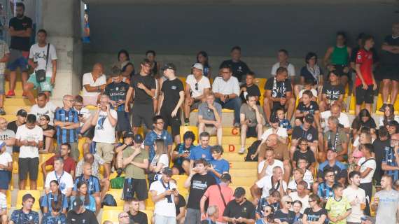 Volti nerazzurri in trasferta - Ecco le foto dei tifosi nerazzurri dal settore ospiti del 'Via del Mare' di Lecce