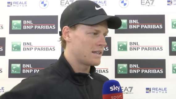 TASPORT24 - ATP Roma, Sinner: "Era importante esserci mentalmente"