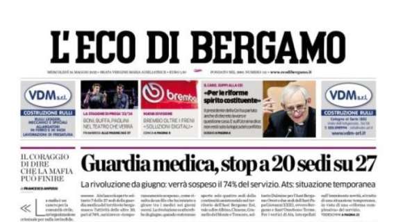 L'Eco di Bergamo: "La corsa alle coppe nei cinque principali campionati europei"