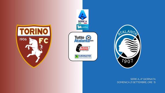 DIRETTA TORINO-ATALANTA Frana Gomme Madone, calcio d'inizio ore 15.00 