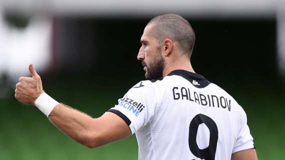 Lo Spezia nella storia in dieci uomini: doppietta di Galabinov, con l'Udinese finisce 2-0