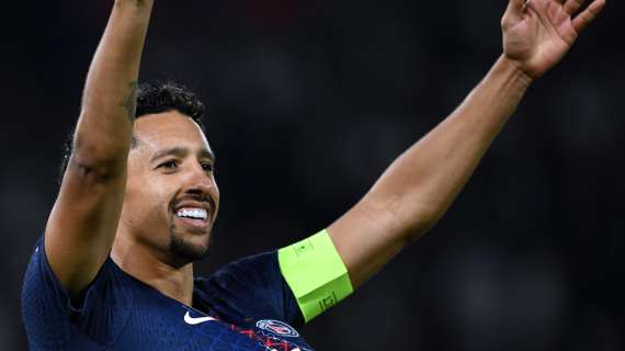 Il PSG parte forte e va subito in vantaggio: Marquinhos segna al 2', Atalanta sotto 1-0