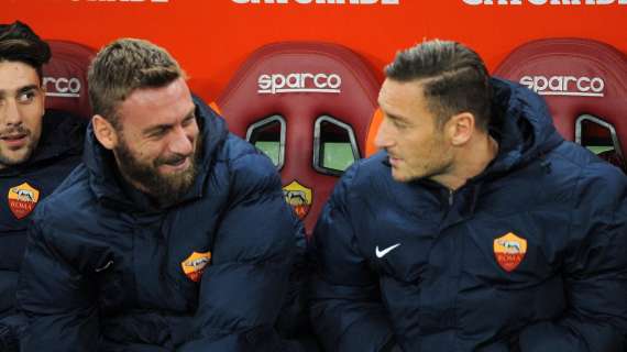 Totti: "Non mi aspettavo De Rossi facesse così bene. Pellegrini? Un capitano vero"