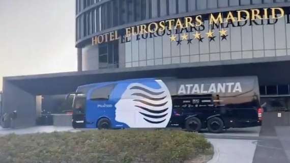 VIDEO - La partenza della Dea verso lo Stadio Alfredo di Stéfano