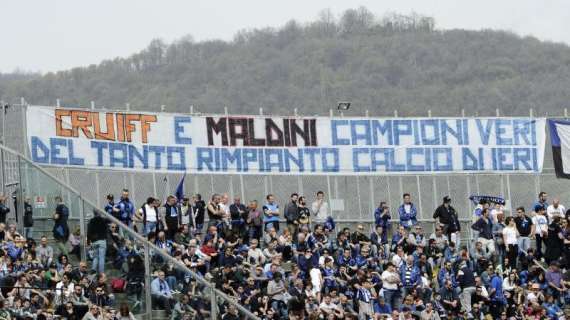 La Curva Nord ricorda Cesare Maldini: "Campione vero"