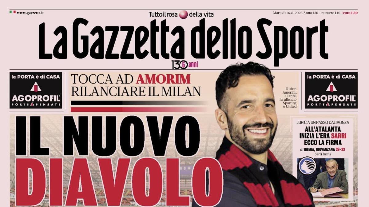 PRIMA PAGINA – La Gazzetta dello Sport: "All'Atalanta inizia l'era Sarri ecco la firma"