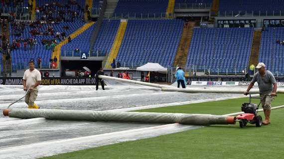 Il maltempo imperversa sul centro Italia: Bologna-Lazio a rischio rinvio, si temono allagamenti