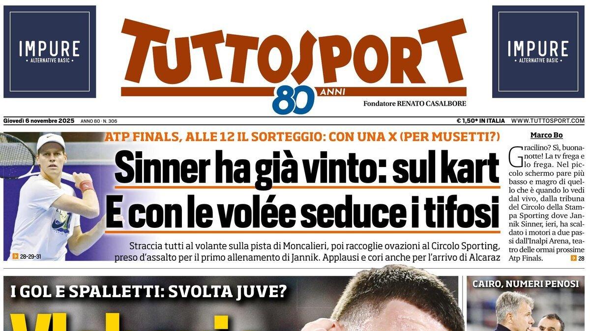 PRIMA PAGINA - TuttoSport: "Vlahovic si riaprono le porte"