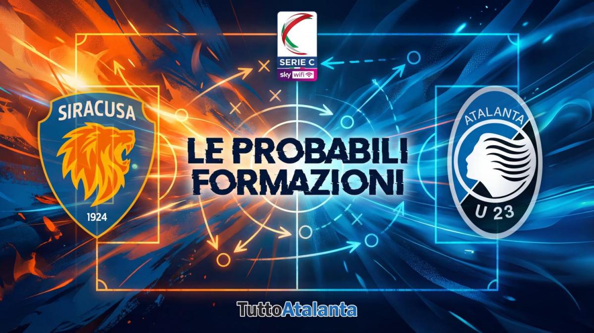 Serie C, gir. C / Siracusa-Atalanta U23, le probabili formazioni 