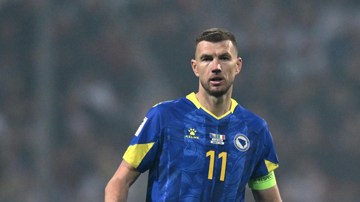Bosnia-Italia, giallo sulla rete dell'1-1. Tocco con il braccio di Dzeko prima del gol