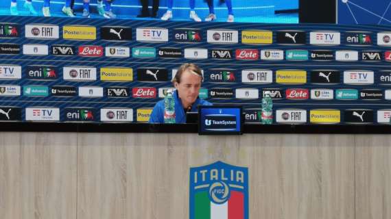 Italia, Mancini: "Oggi Zaniolo e Pellegrini tornano a casa, valutiamo Barella"
