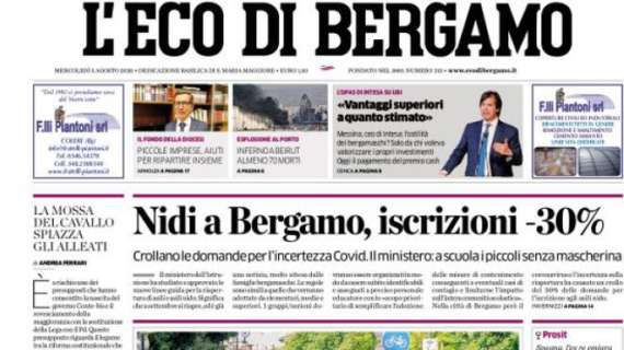 L'Eco di Bergamo: "Nidi a Bergamo, iscrizioni -30%"