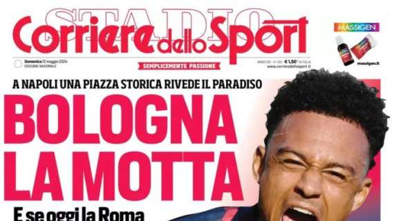 La prima pagina del Corriere dello Sport: "Bologna la Motta"