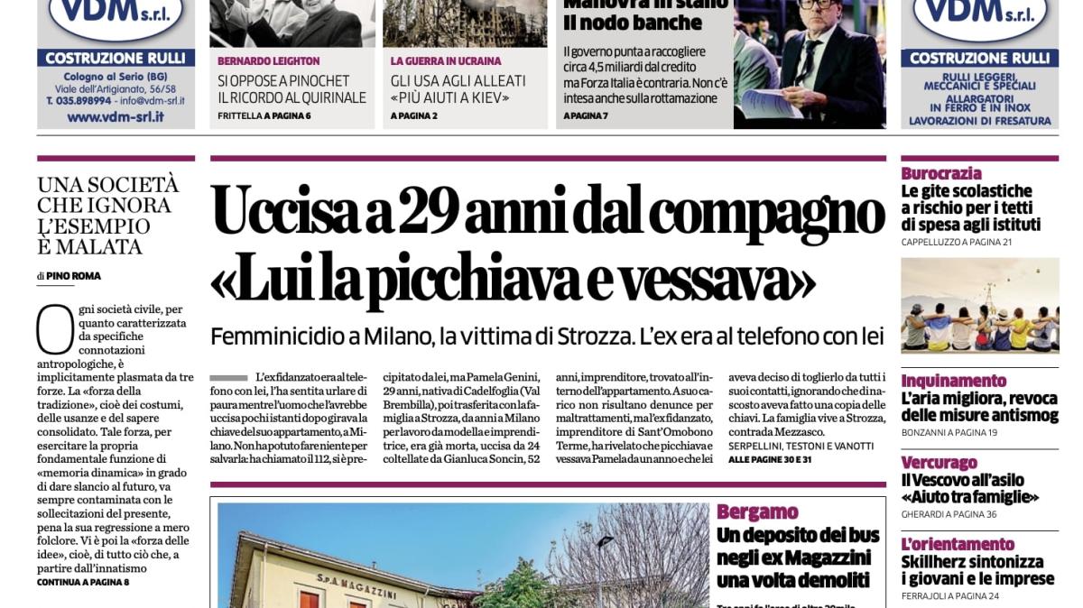 Femminicidio di Pamela Genini, il racconto dell’ex fidanzato: “Mi ha detto ‘mi sta accoltellando’. Le ho detto di scappare”