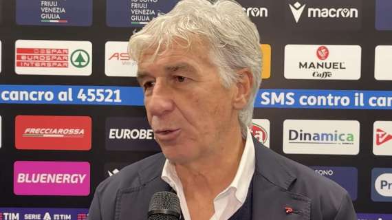 Gasperini: "La sosta arriva preziosa, dobbiamo recuperare energie e uomini"