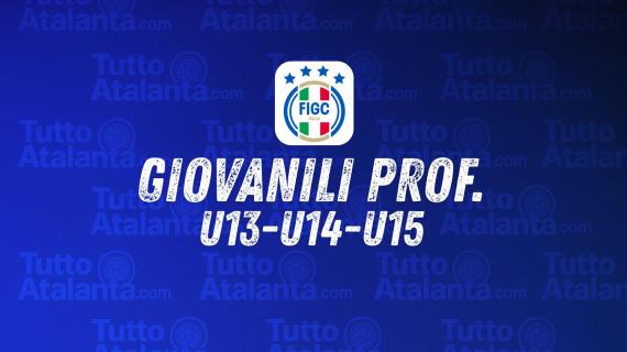 Giovanili Prof. U13, U14 & U15 / Risultati e classifica aggiornata: reti bianche dell'U13 nel derby col Brescia 