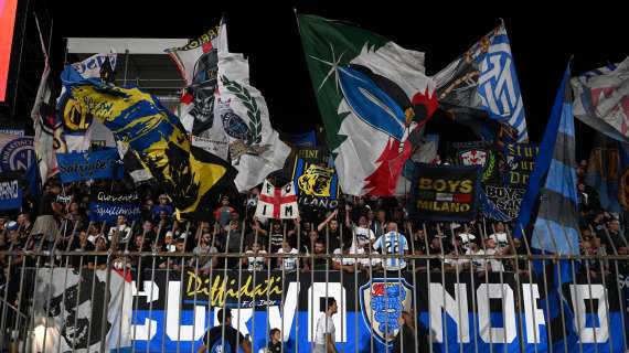 Inter-Milan, sugli spalti meno spettacolo: la Curva Nord senza coreografia