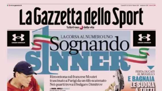 Anche Scalvini si fa male. La Gazzetta dello Sport titola: “Emergenza Nazionale”