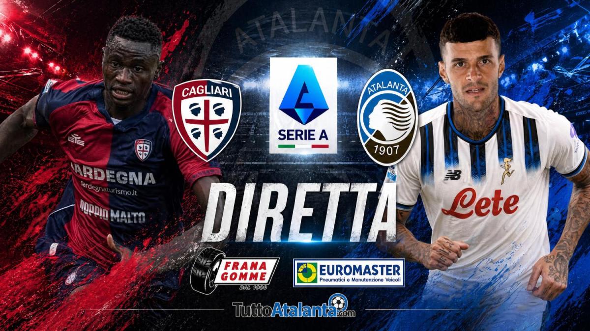 DIRETTA CAGLIARI-ATALANTA Frana Gomme Madone 3-2 (1' e 8' Mendy, 40' e 45' Scamacca, 47' Borrelli)
