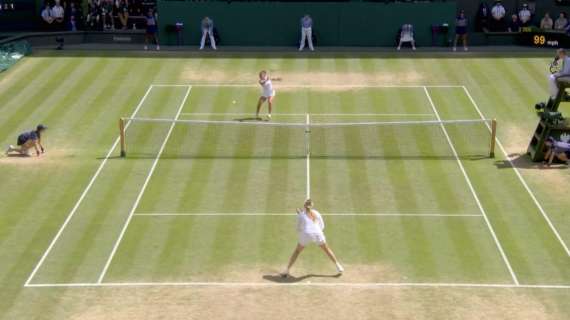 TASPORT 24 - Paolini in finale a Wimbledon: gli highlights con Vekic