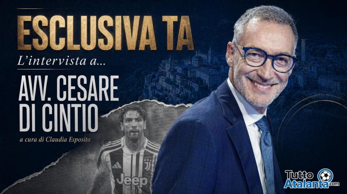 ESCLUSIVA TA - Avv. Di Cintio: "L'Europa per l'Atalanta rimane l'obiettivo. Gasperini? È lui il futuro della Roma. Su Manuel Locatelli..."