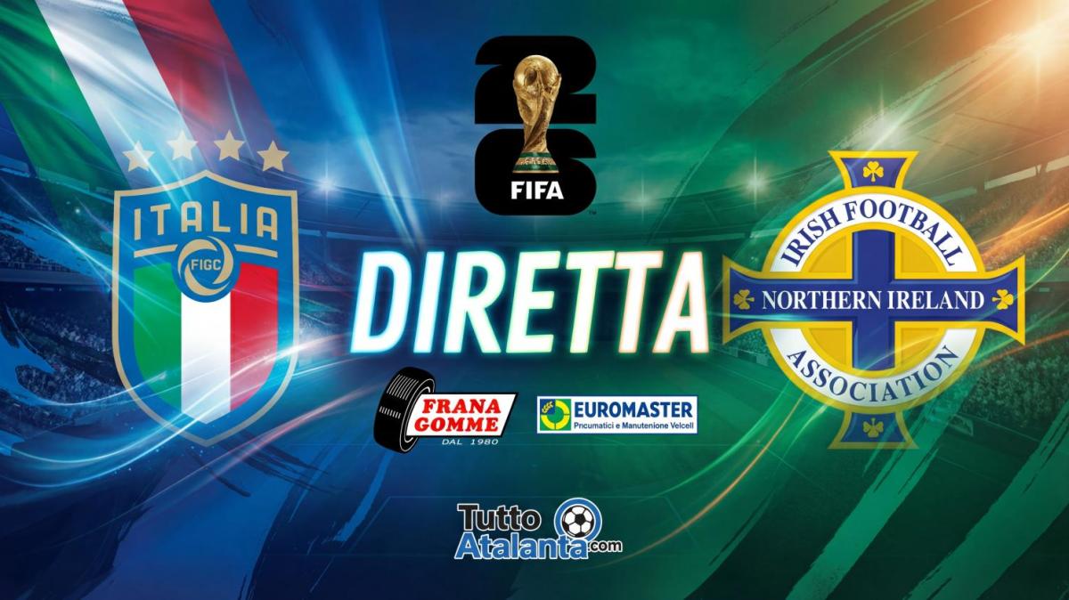 DIRETTA PLAYOFF MONDIALI / ITALIA-IRLANDA DEL NORD Frana Gomme Madone, segui il live dalle 20.45