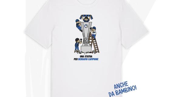 Dea, ecco la maglia celebrativa: tifosi mobilitati per la statua di «Bergamo Campione»
