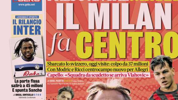 PRIMA PAGINA - La Gazzetta dello Sport: "Lookman è sparito"