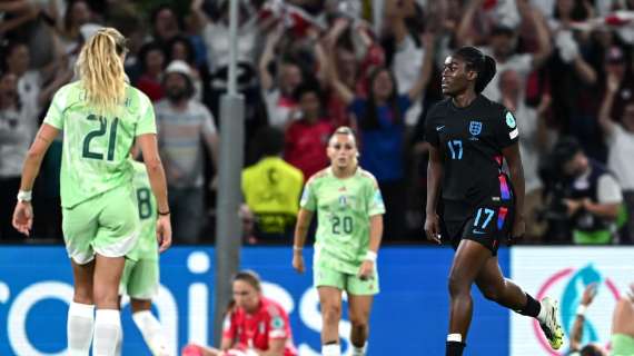 Rivivi EURO FEMMINILI / INGHILTERRA-ITALIA Frana Gomme Madone 2-1, eliminazione amara