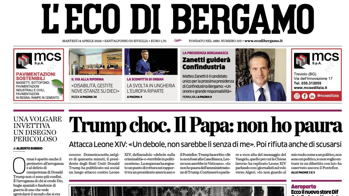 PRIMA PAGINA - L'Eco di Bergamo: "Tutti gli scenari dall'Europa League alla Conference per l'Atalanta"
