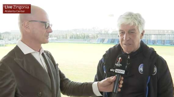 VIDEO - Gasperini a Sky - "Con lo Sporting ragioniamo sui 120 minuti. Ai quarti non vorrei un derby"