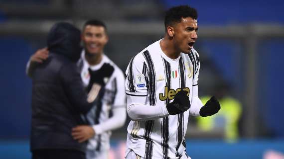 Juventus, tegola Danilo: out anche con l'Atalanta