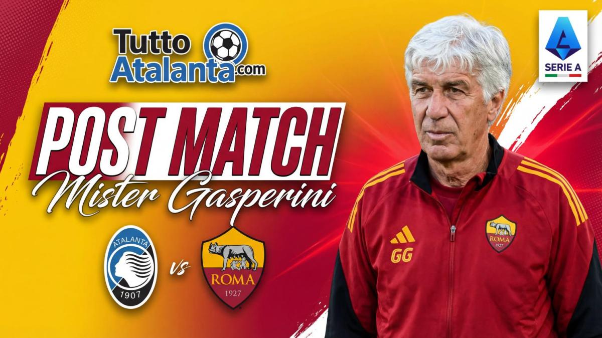 Roma, Gasperini in conferenza: "Dubbi sul VAR nell'episodio decisivo. Grazie Bergamo, sarò sempre grato"