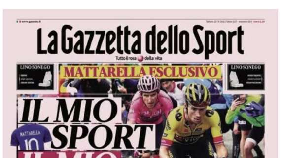 La Gazzetta dello Sport in prima pagina: "Lukaku finale thriller"