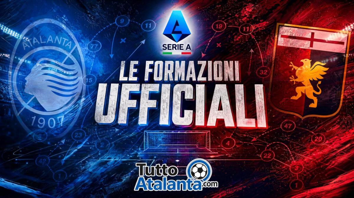 Atalanta-Genoa, le formazioni ufficiali