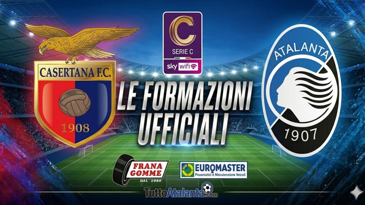 Playoff Serie C, gir. C / Casertana-Atalanta U23, le formazioni ufficiali 
