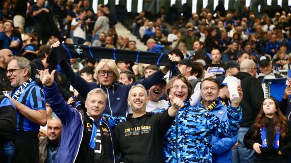 Volti nerazzurri Frana Gomme Madone - Ecco le foto dei tifosi atalantini alla New Balance Arena per Atalanta-Bruges