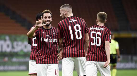 Un gioiello di Calhanoglu sblocca Milan-Atalanta! 1-0 rossonero: a segno il 10