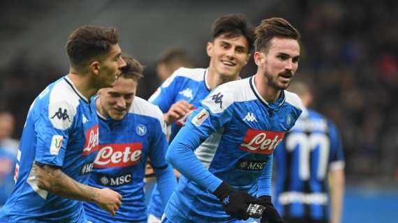 Coppa Italia: Inter ko col Napoli nella semifinale d'andata. La finale di Coppa manca da 10 anni