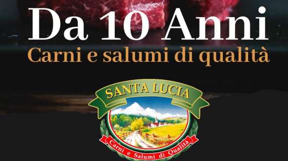 Macelleria Santa Lucia Terno d'Isola, decimo anniversario. Sol per oggi sconto esclusivo sulla spesa del 10%