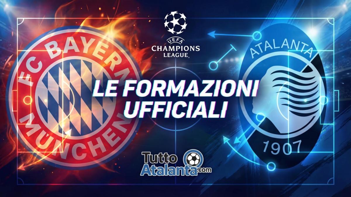 Champions / Bayern Monaco-Atalanta, le formazioni ufficiali: Sportiello dal 1', ritorna CdK titolare