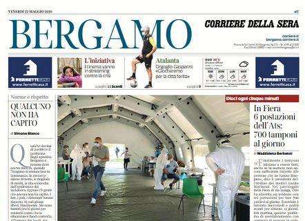 Corriere di Bergamo: "Pochi rispettano le regole" 