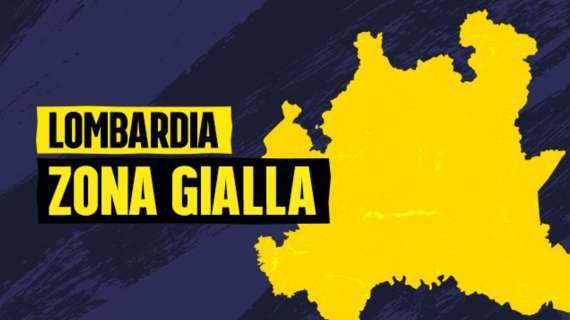 UFFICALE: Covid, Lombardia resta in fascia gialla