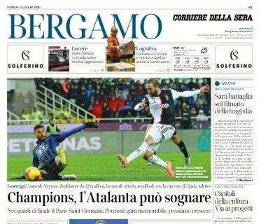 Corriere di Bergamo: "Champions, l'Atalanta può sognare"
