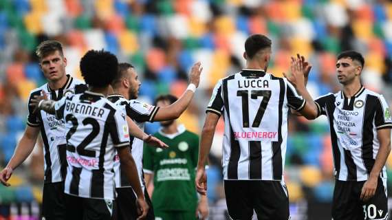 Udinese avanti in Coppa Italia. Contro l'Avellino i friulani calano il poker