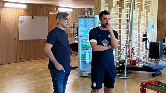 Juric è arrivato a Zingonia: primo saluto con dirigenza e squadra