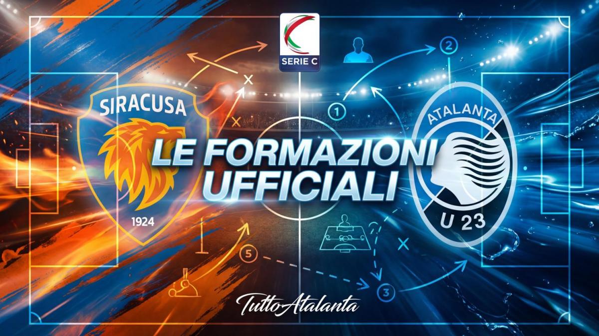 Serie C, gir. C / Siracusa-AtalantaU23, le formazioni ufficiali 