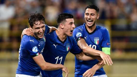 Le pagelle dell'Italia U21 - Chiesa converte tutti. Mancini, muro difensivo